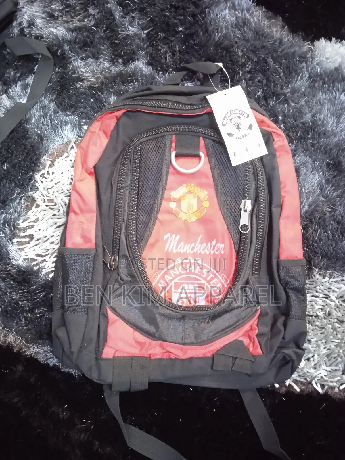 Manchester United Red Black Backpack 10 Litres