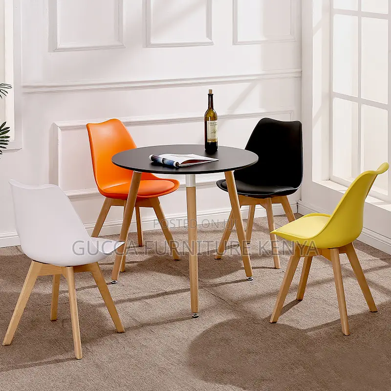 Armless Plastic Eames Home Dining Room Chair