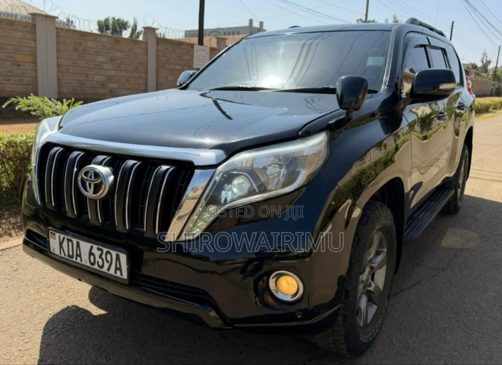 Toyota Land Cruiser Prado 2014 Gray