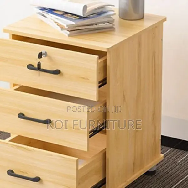 Office Cabinet : Filing Cabinet With Storage and Wheels