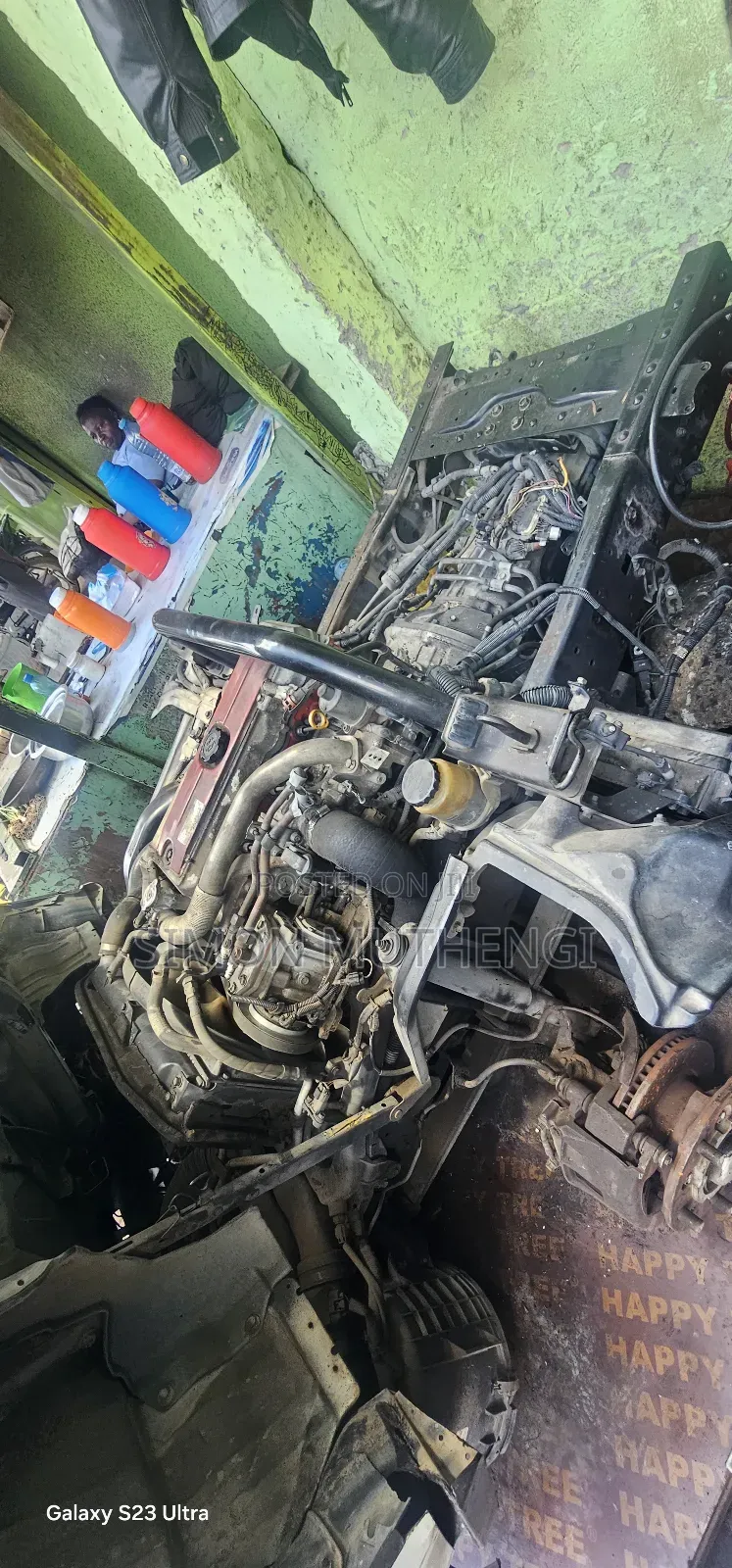 Toyota Dyna Halfcut With Engine and Gearbox on Sale