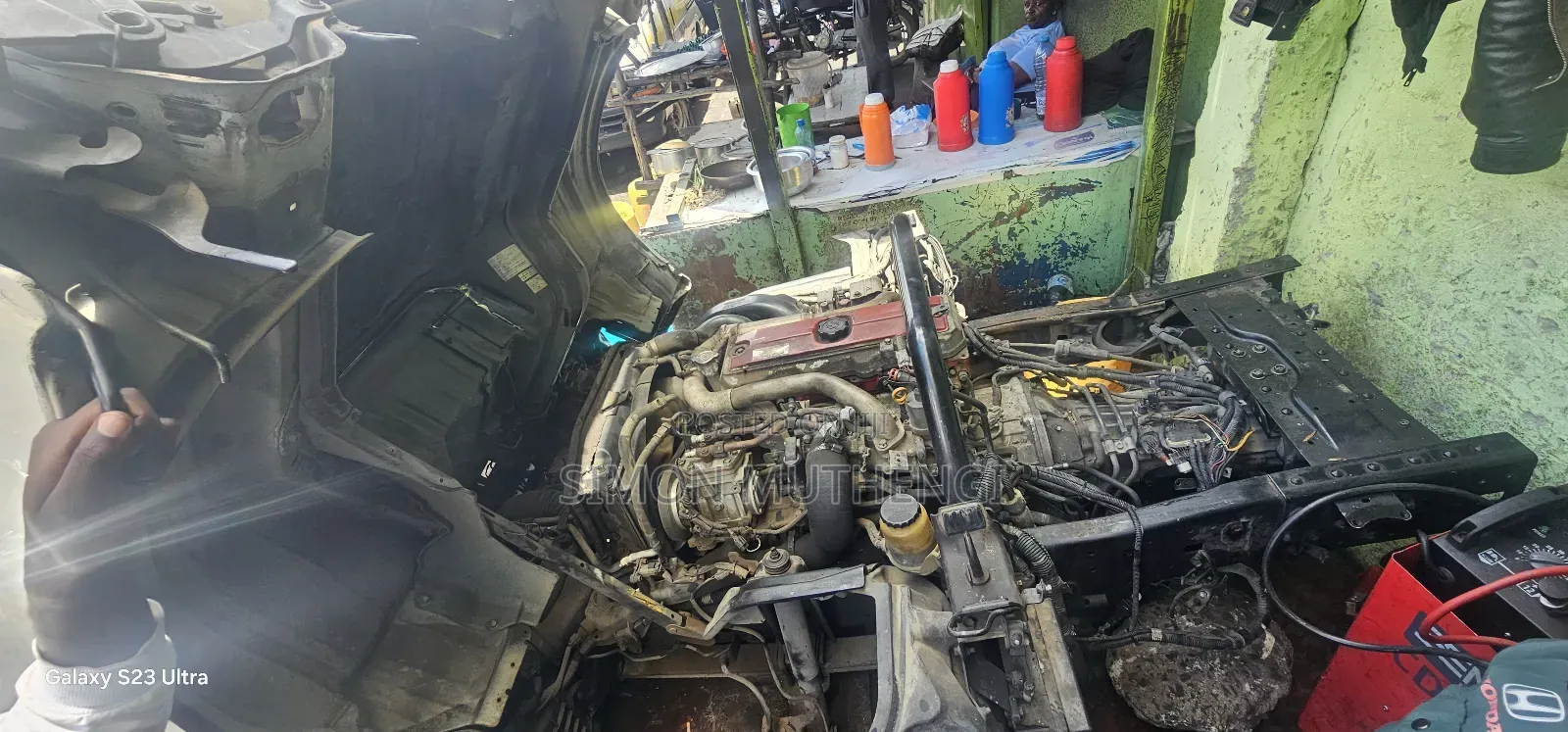 Toyota Dyna Halfcut With Engine and Gearbox on Sale