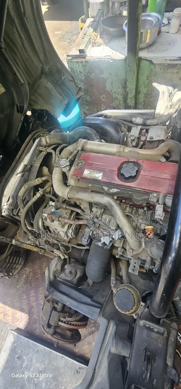 Toyota Dyna Complete Engine With Gearbox in Perfect Condition