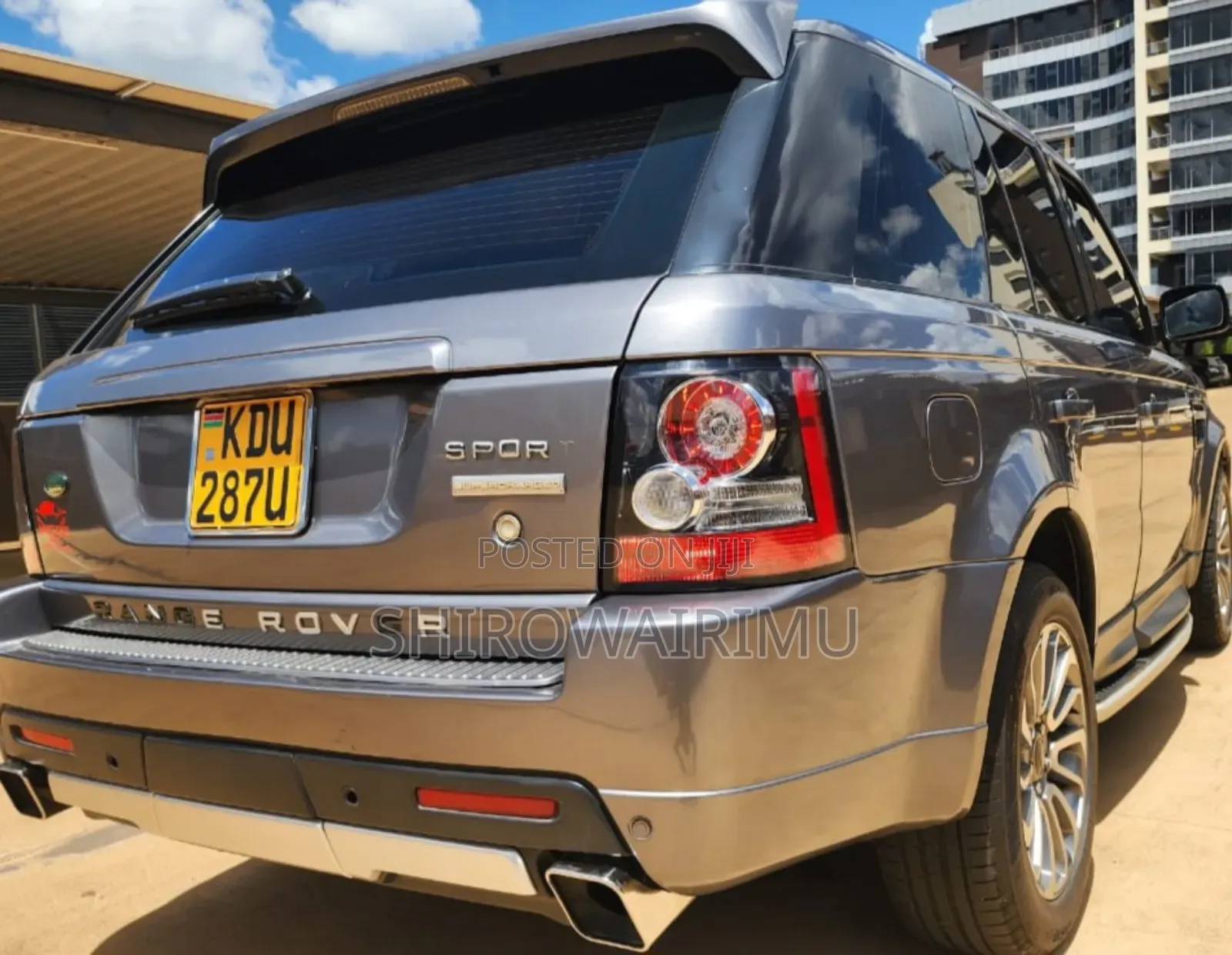 Land Rover Range Rover Sport 2009 Gray