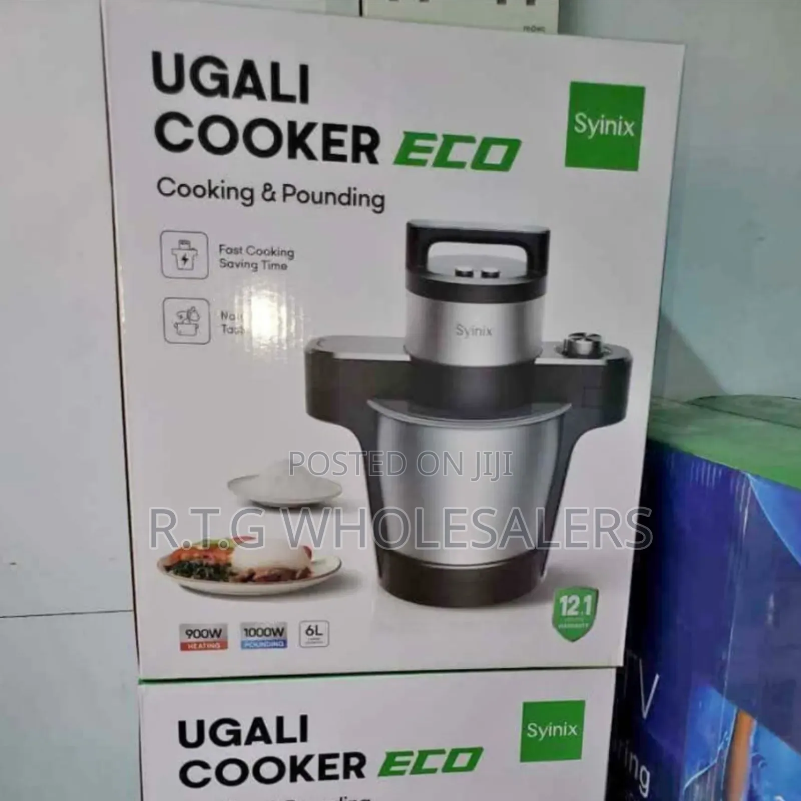 Syinix 6l Ugali Cooker Eco Food Processor Blender
