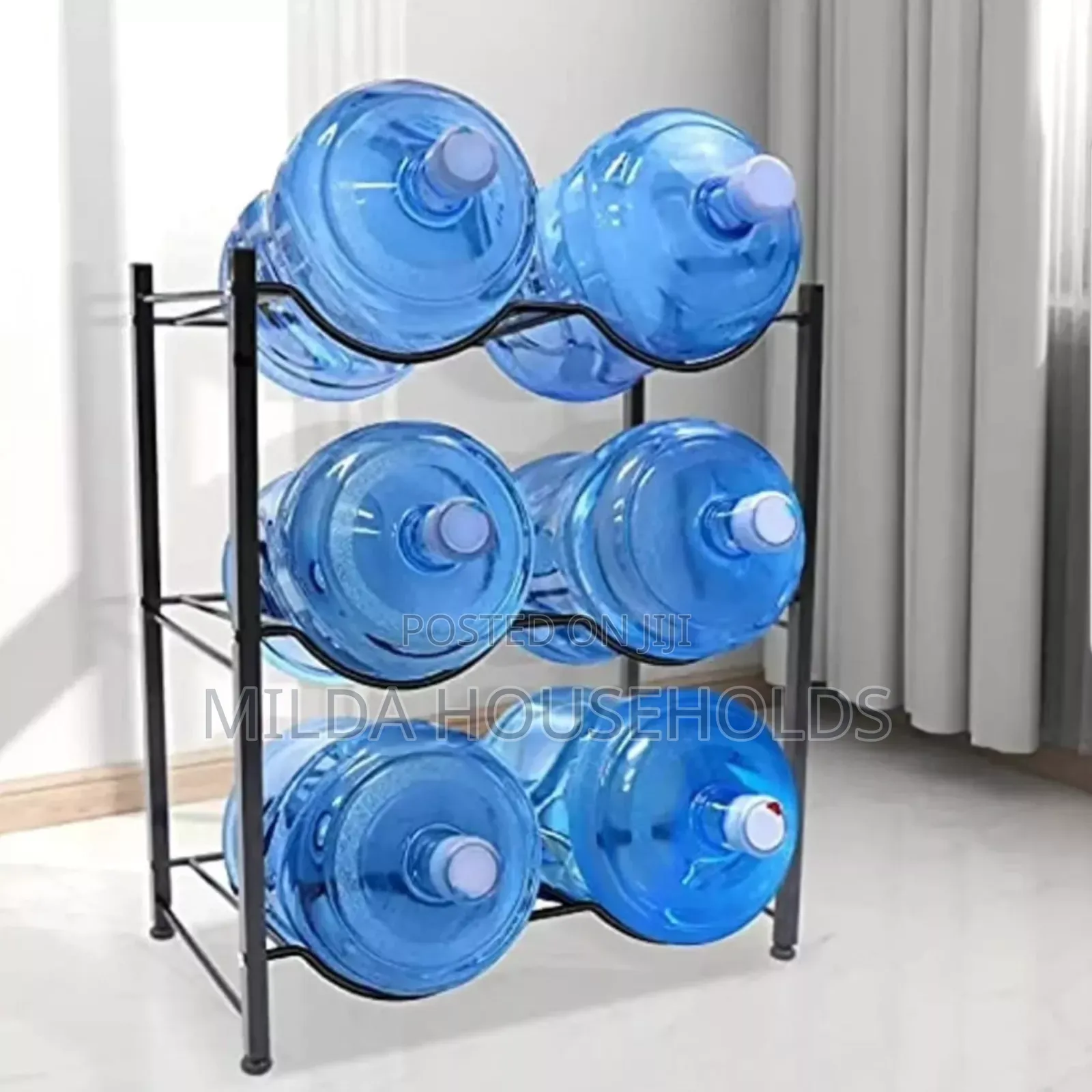 6 Water Bottle Holder Rack.