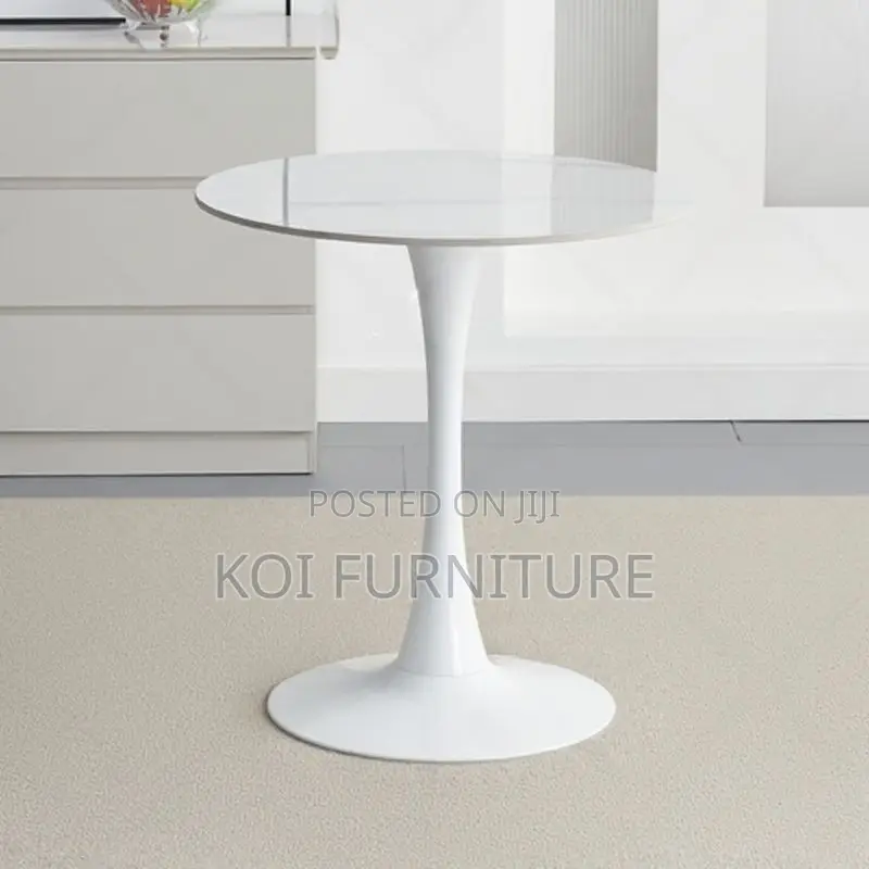 Coffee Table; Round Marble Centerpiece Marble Coffee Table
