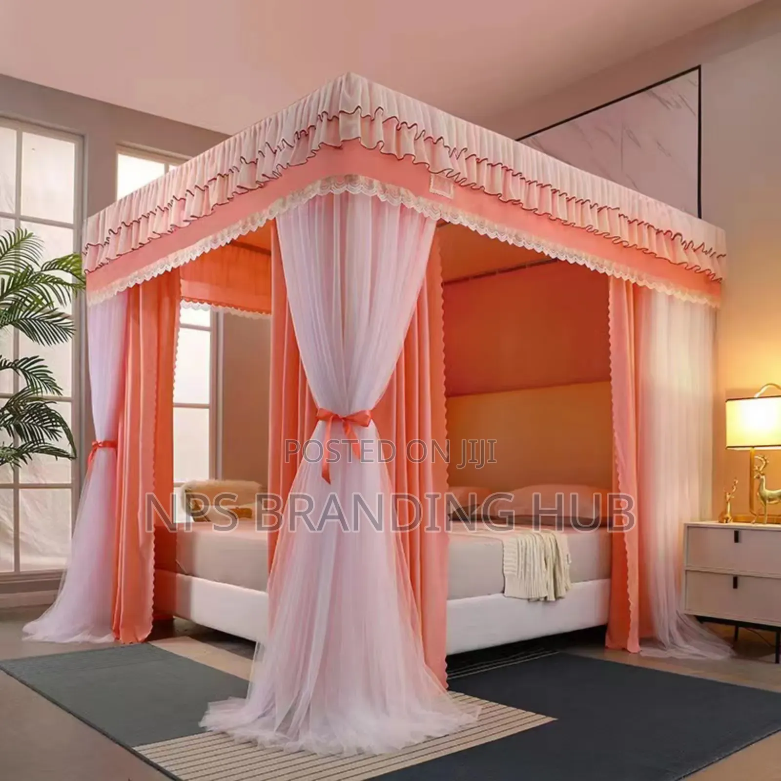 Canopy 4 Stand Mosquito Nets Size: 5*6 6*6
 
 Sk