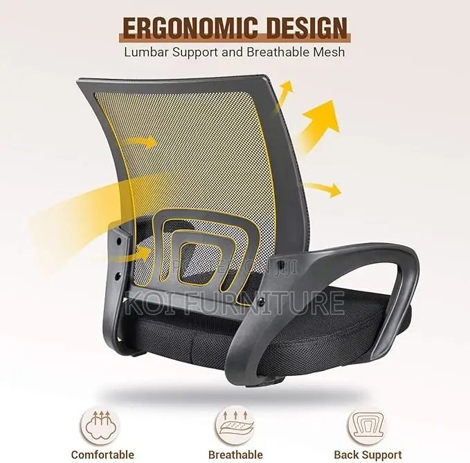 Office Chairs; Multi Functions Mid Back Office Mesh Seat