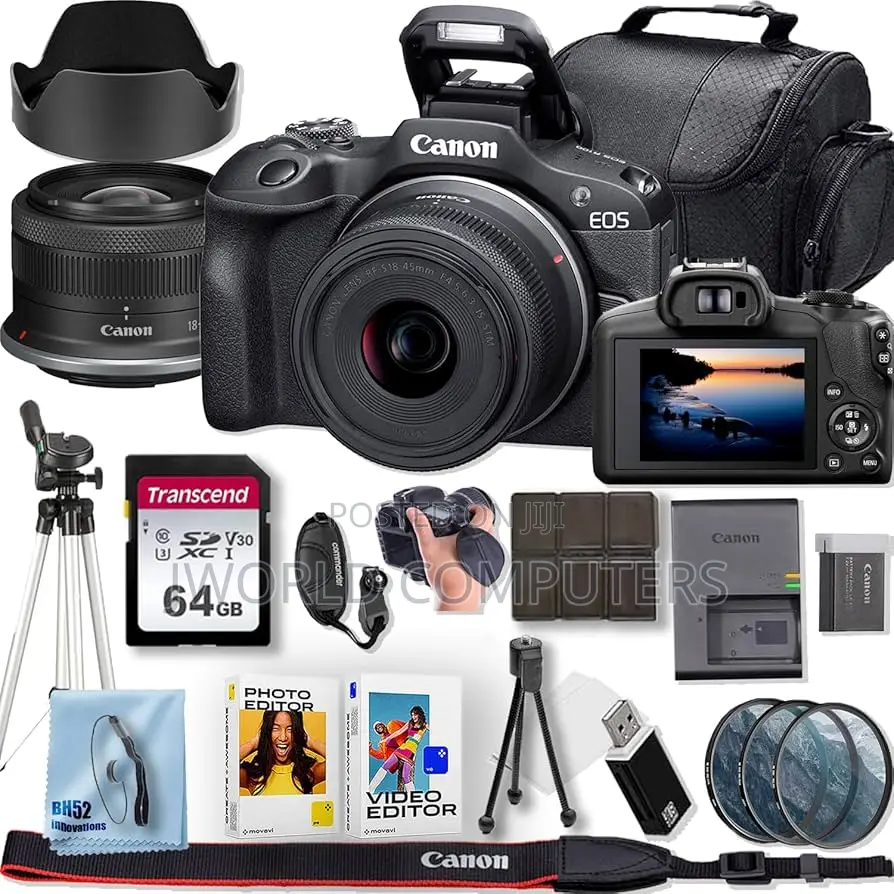 Canon Eos R100 Rf-S 18-45mm (Single) Kit Lens