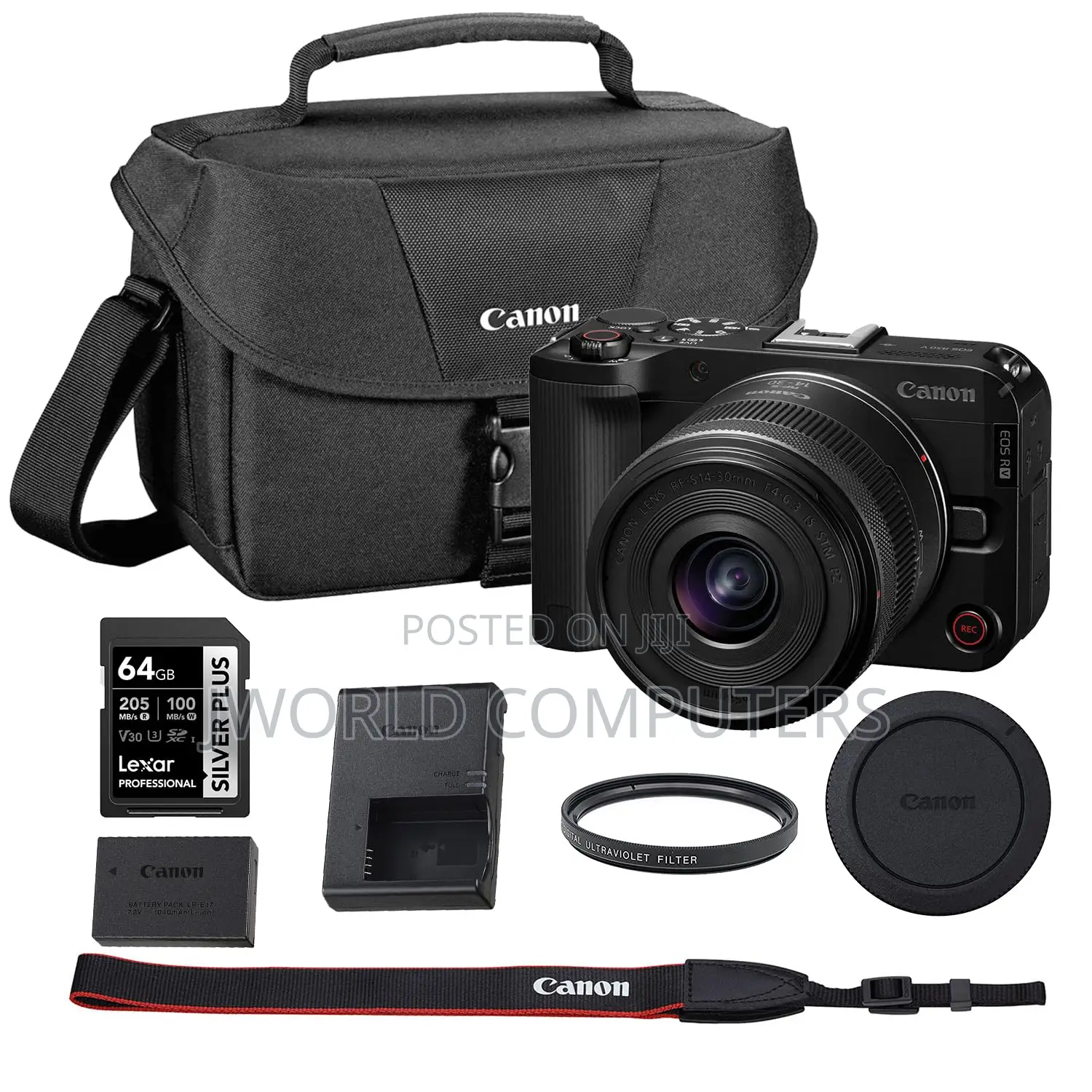 Canon Eos R50v Rf-S 14-30mm Kit Lens
