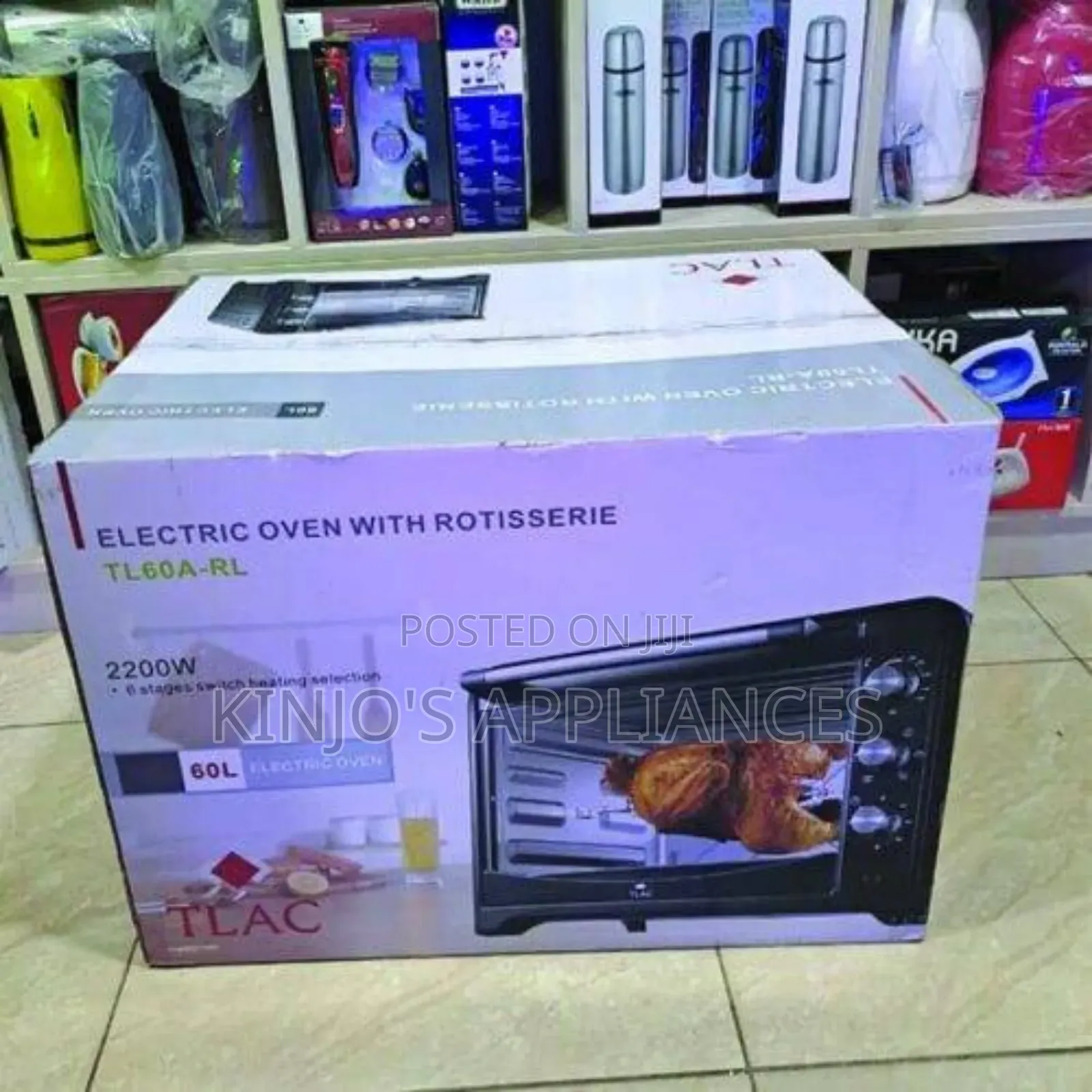 Tlac 60litres Electric Oven With Rotisserie