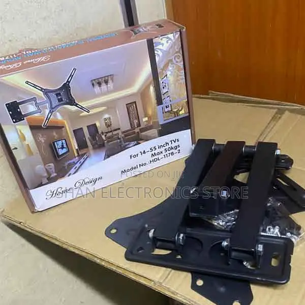 Highly Advisable 14" - 55" Full Motion Swivel Wall Mount Tv Bracket