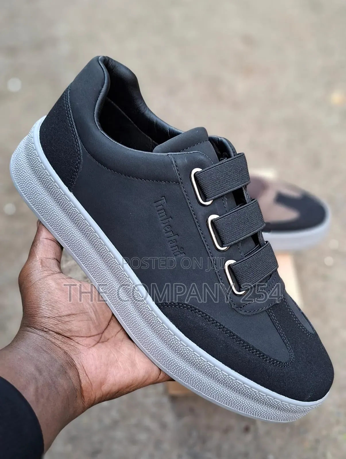 Quality Leather Casual Timberland Rubber Sole Shoes