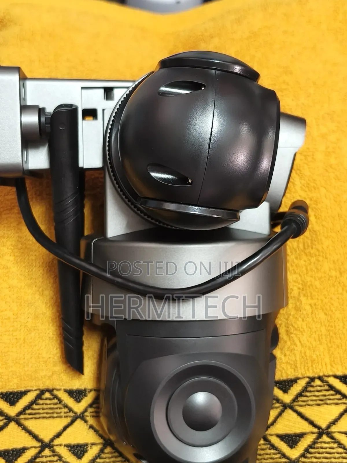 Pan Tilt Security Camera Triple Lens 4g Electric Ethernet Cable