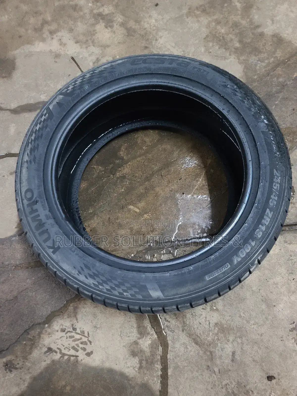 245 /50 R18 Kumho Tyres 100y Escta Ps71[Made in Korea]