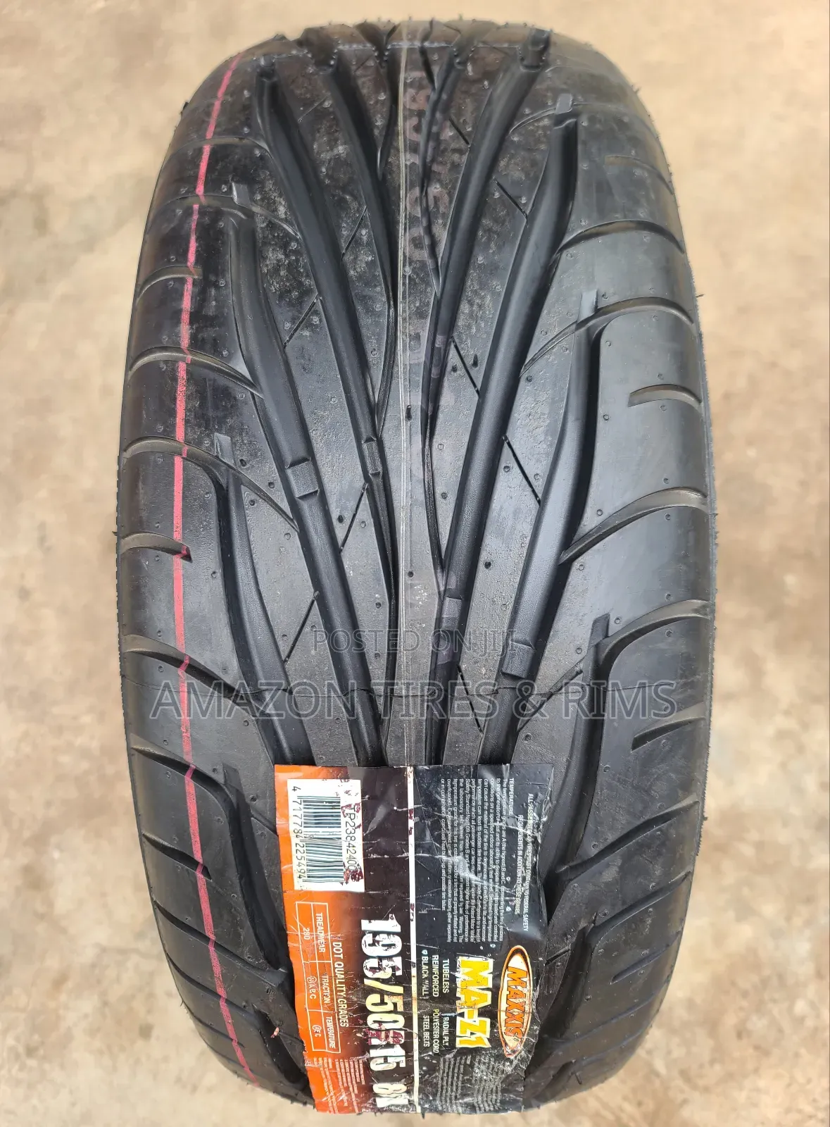 195/50r15 Maxxis Tyres 86 v Ma-Z1