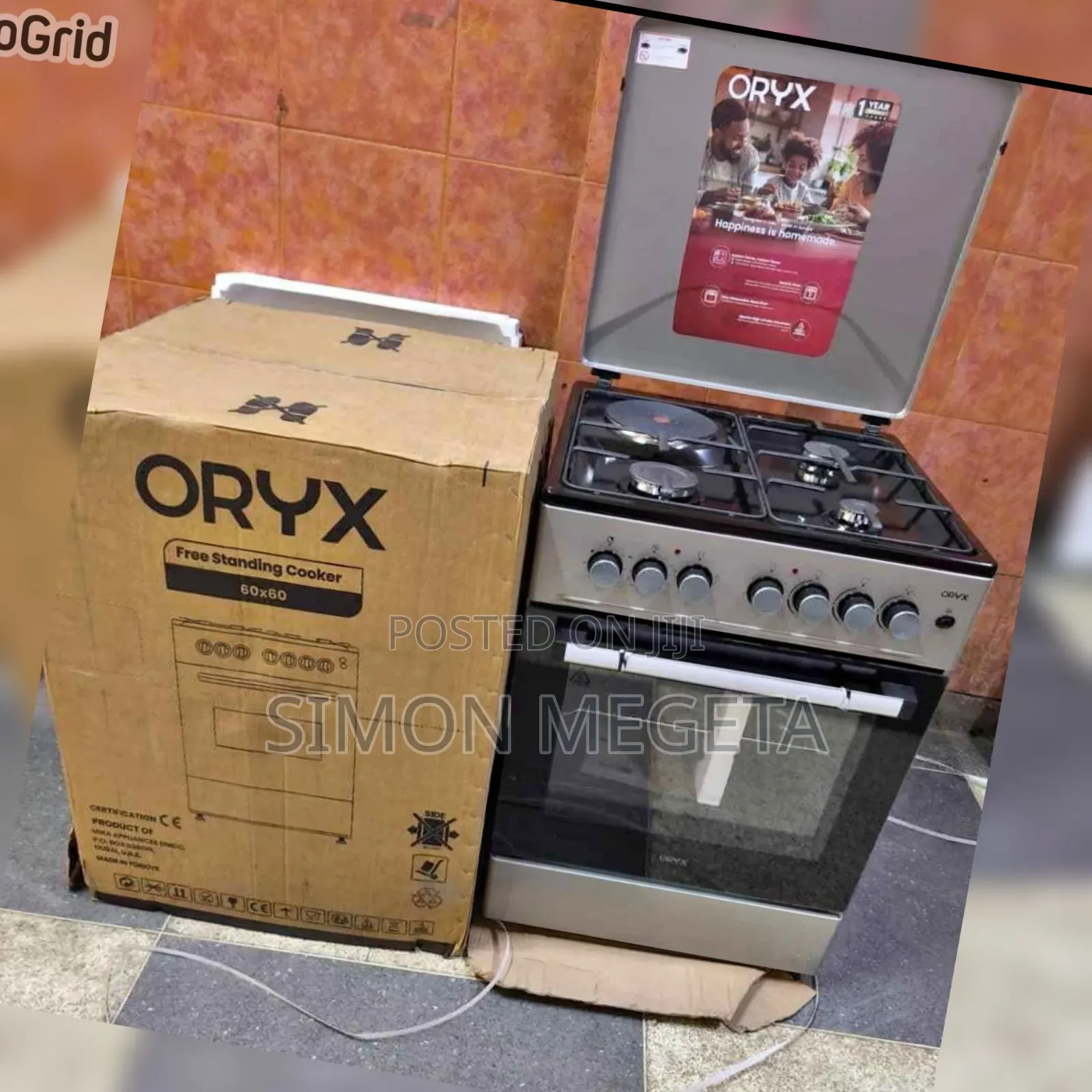 New Arrivals Oryx 60 by 60 Cooker All Gas