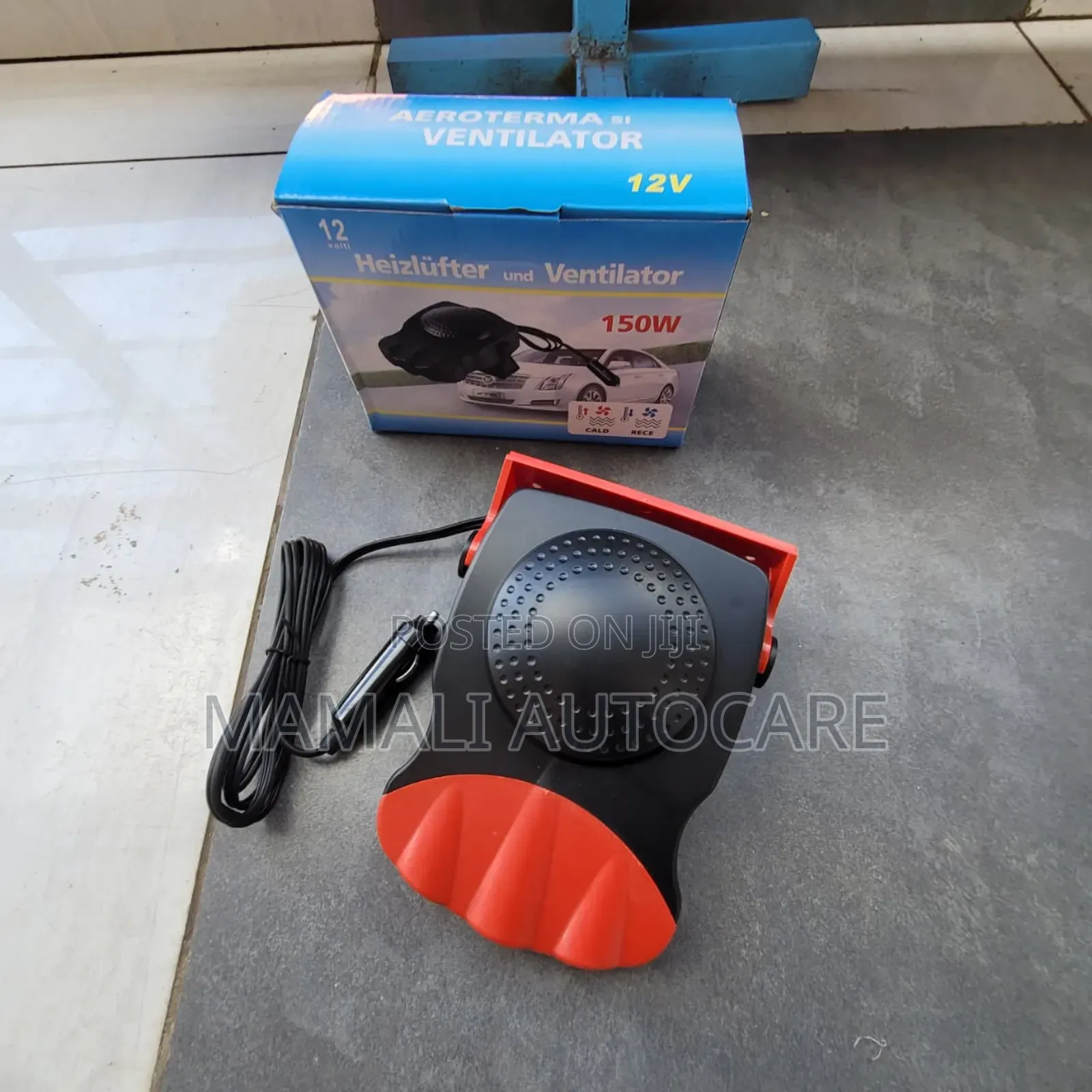 Car Windscreen Heater Cooling Fan