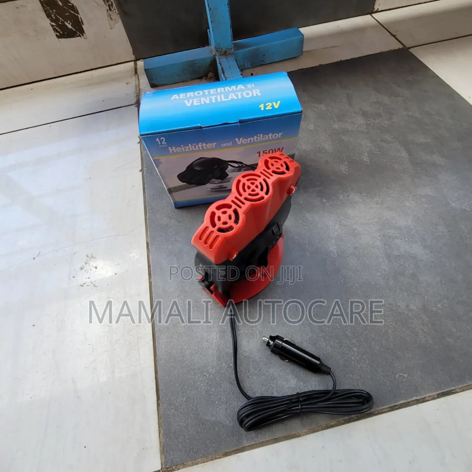 Portable Car Windscreen Heater Cooling Fan
