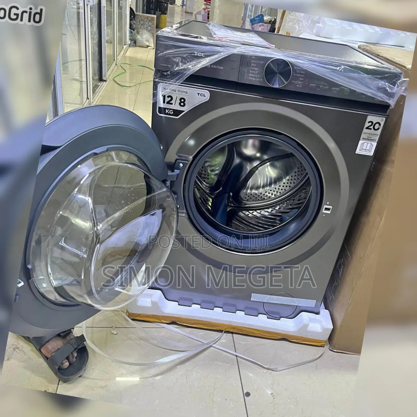 Available in Stock Fare Price TCL 12 KGS Wash and Dry