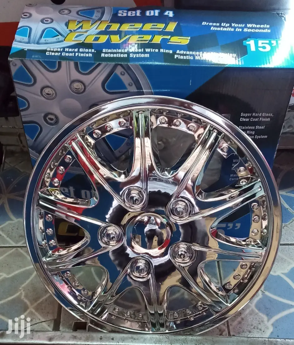 New Size 15 Wheel Covers, Free Delivery Within Nairobi Town.