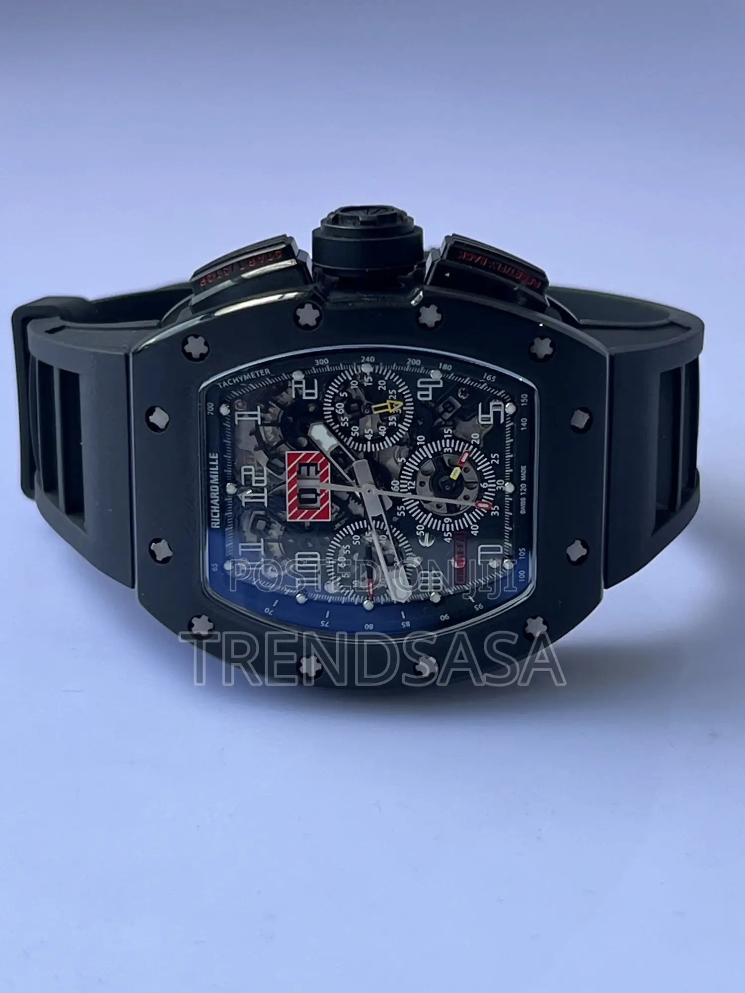 Richard Mille Rm 011 Felipe Massa Flyback Chronograph Black Carbon