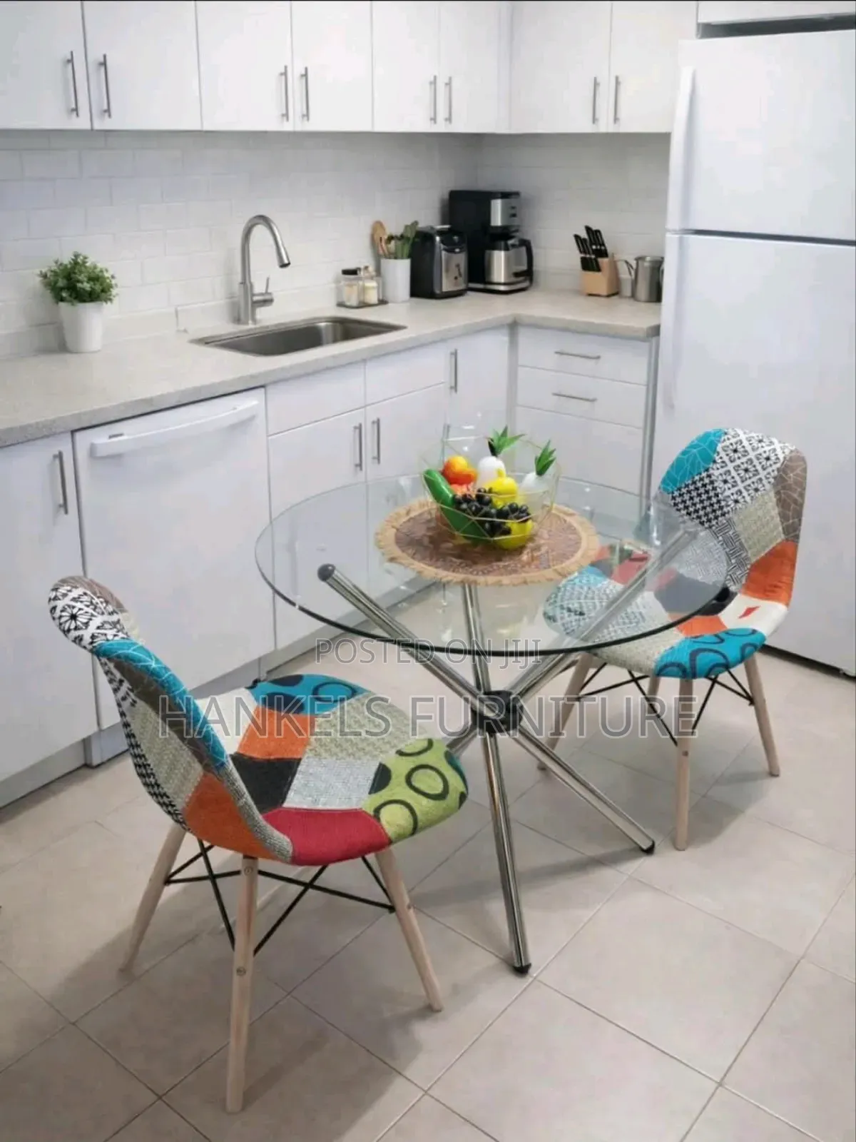 2 Seater Balcony Outdoor Dining Set for Patio and Garden Use