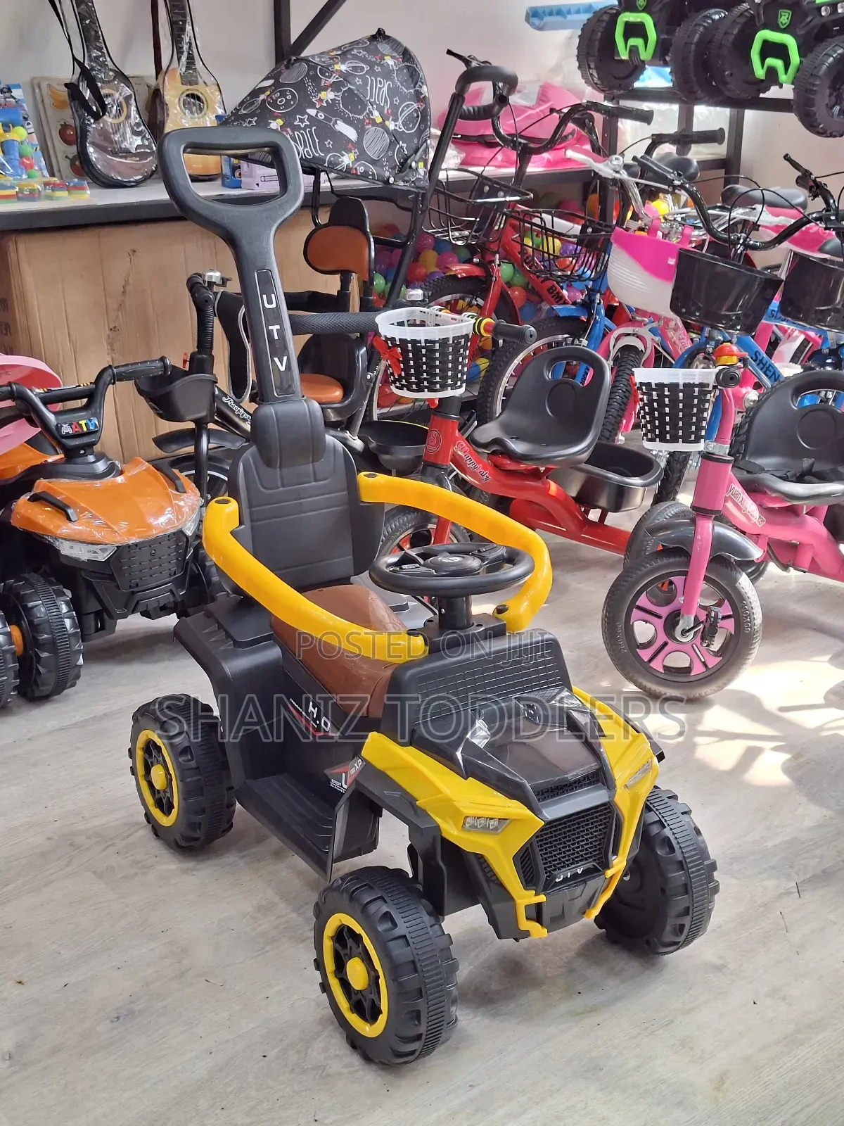 Luxury Kids Push Car With Melodies
