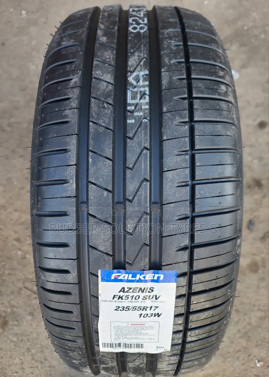 235 /55 R17 Falken Tyres 103 W Azenis Fk510