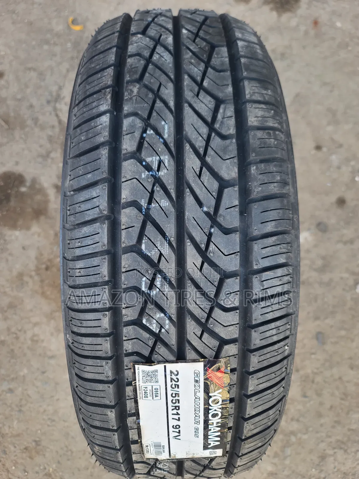 225/55r17 Yokohama Tyres 97 v Geolandar