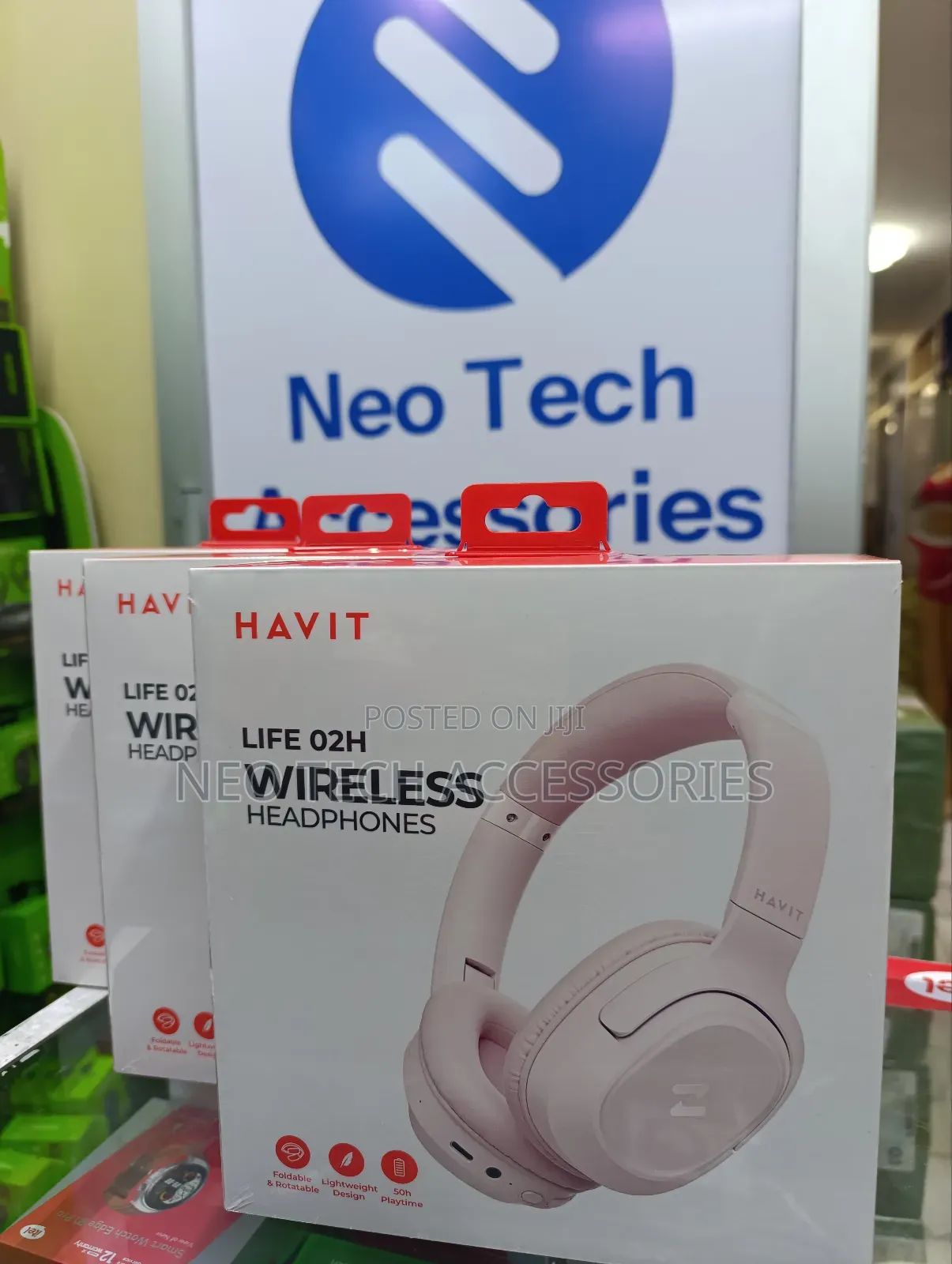 Havit Life 02h (H612bt) Pink Wireless Headphones