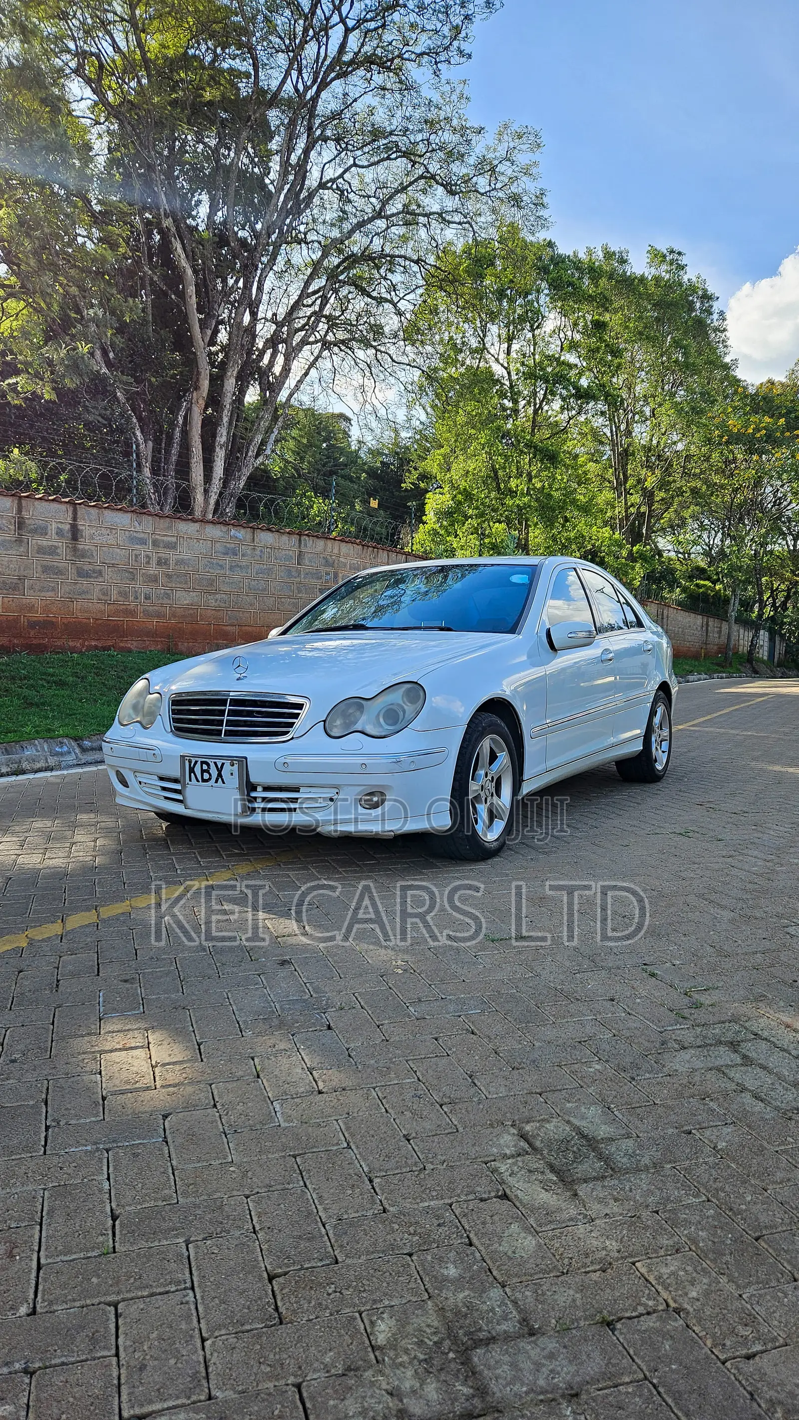 Mercedes-Benz C180 2007 White