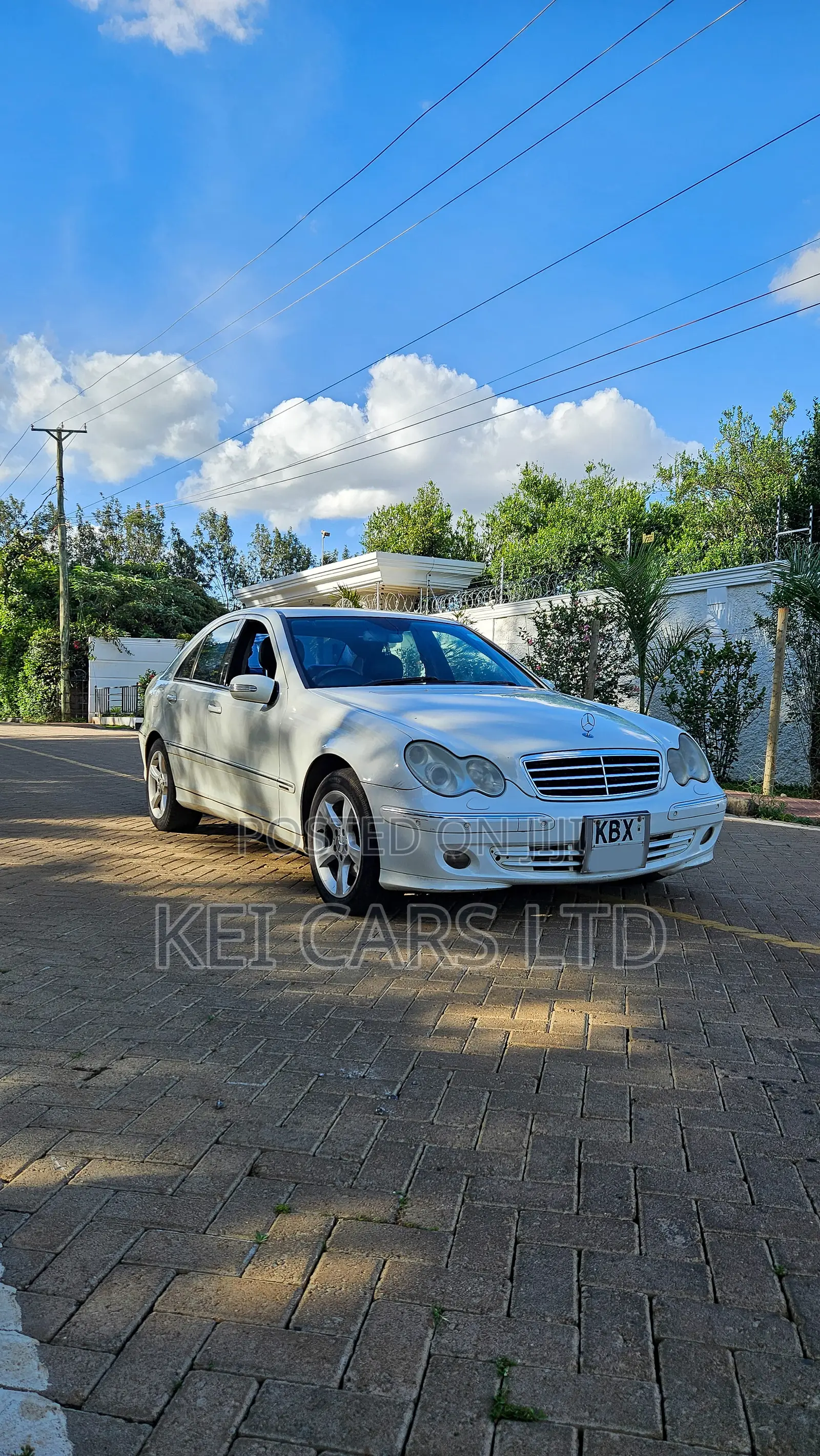 Mercedes-Benz C180 2007 White