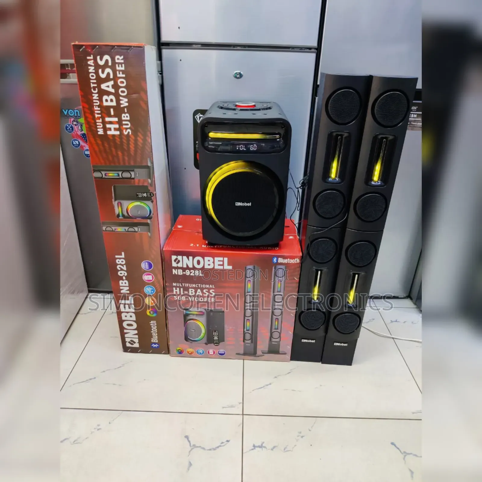Nobel Nb928l 5.1 Woofer /Sound System