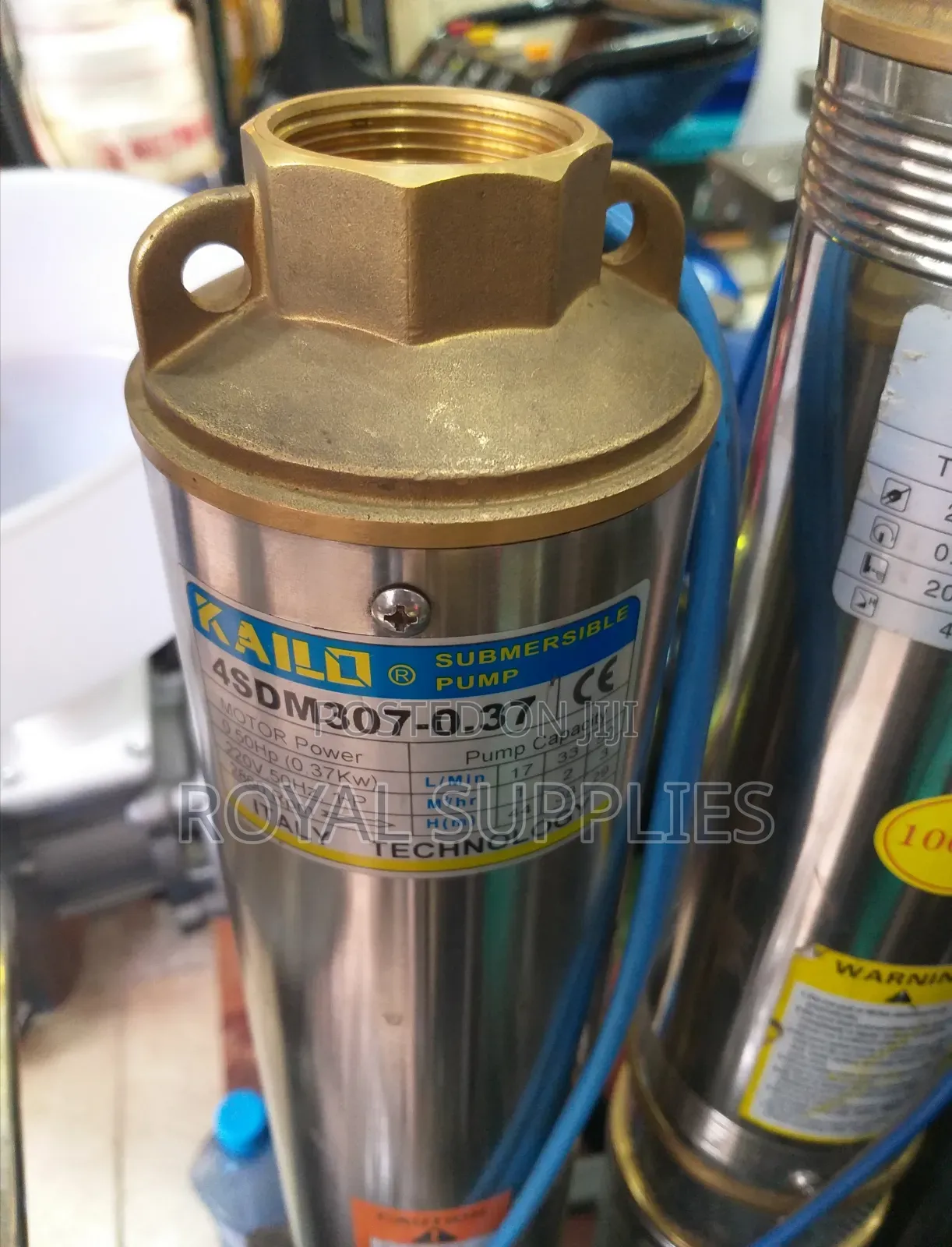0.5hp Kailo Italy Submersible Water Pump
