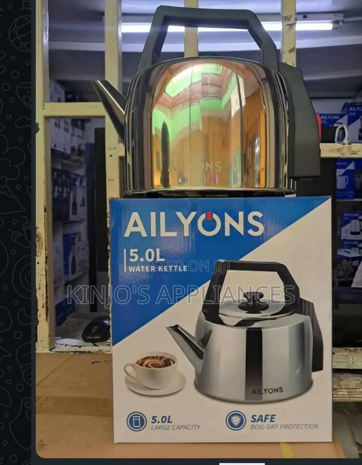 Ailyons 5lts Electric Kettle
