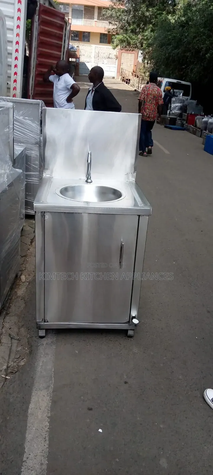 Stainless Steel Hands Washing Station