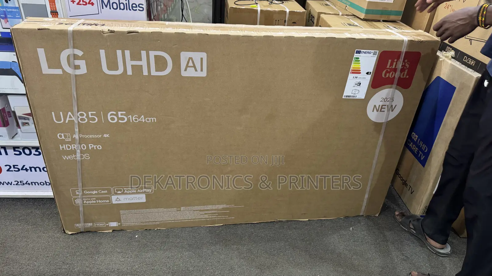 Lg 65 Inch 65ua80006lc Ai HDR 10 Pro Tv