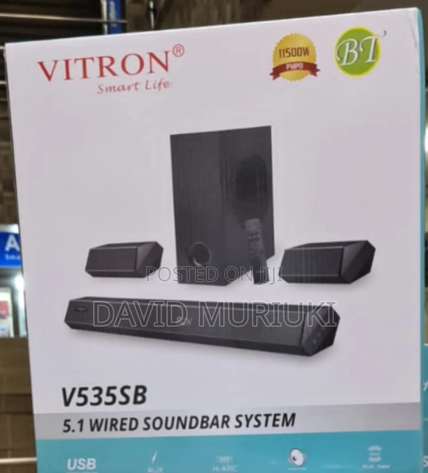 5.1ch Vitron V535sb Soundbar