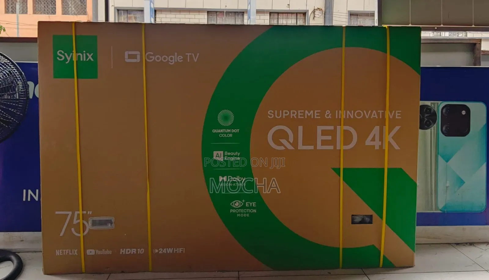 Syinix Google Tv Qled 75 Inch - 75q61