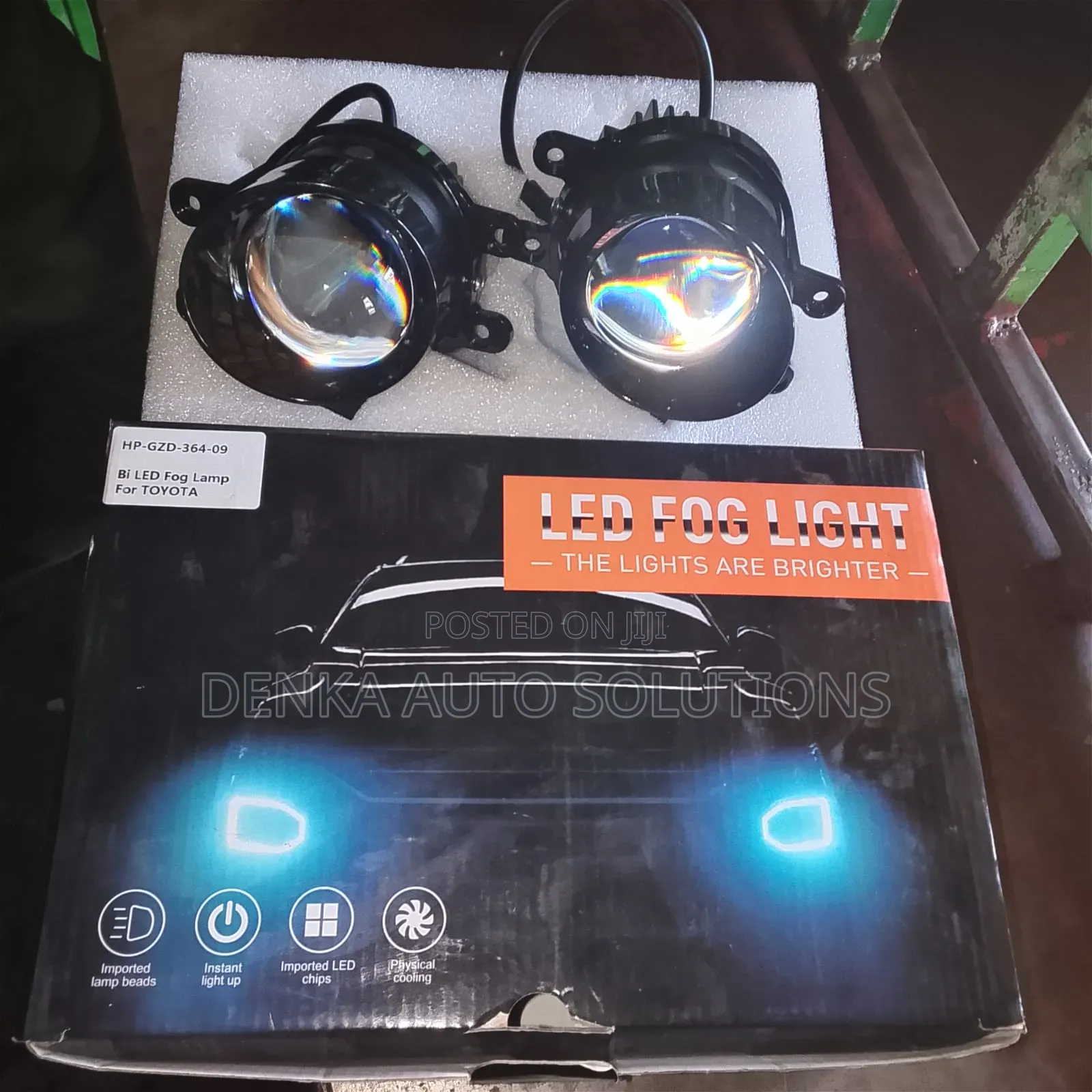 Toyota Fog Lights Projector Lens