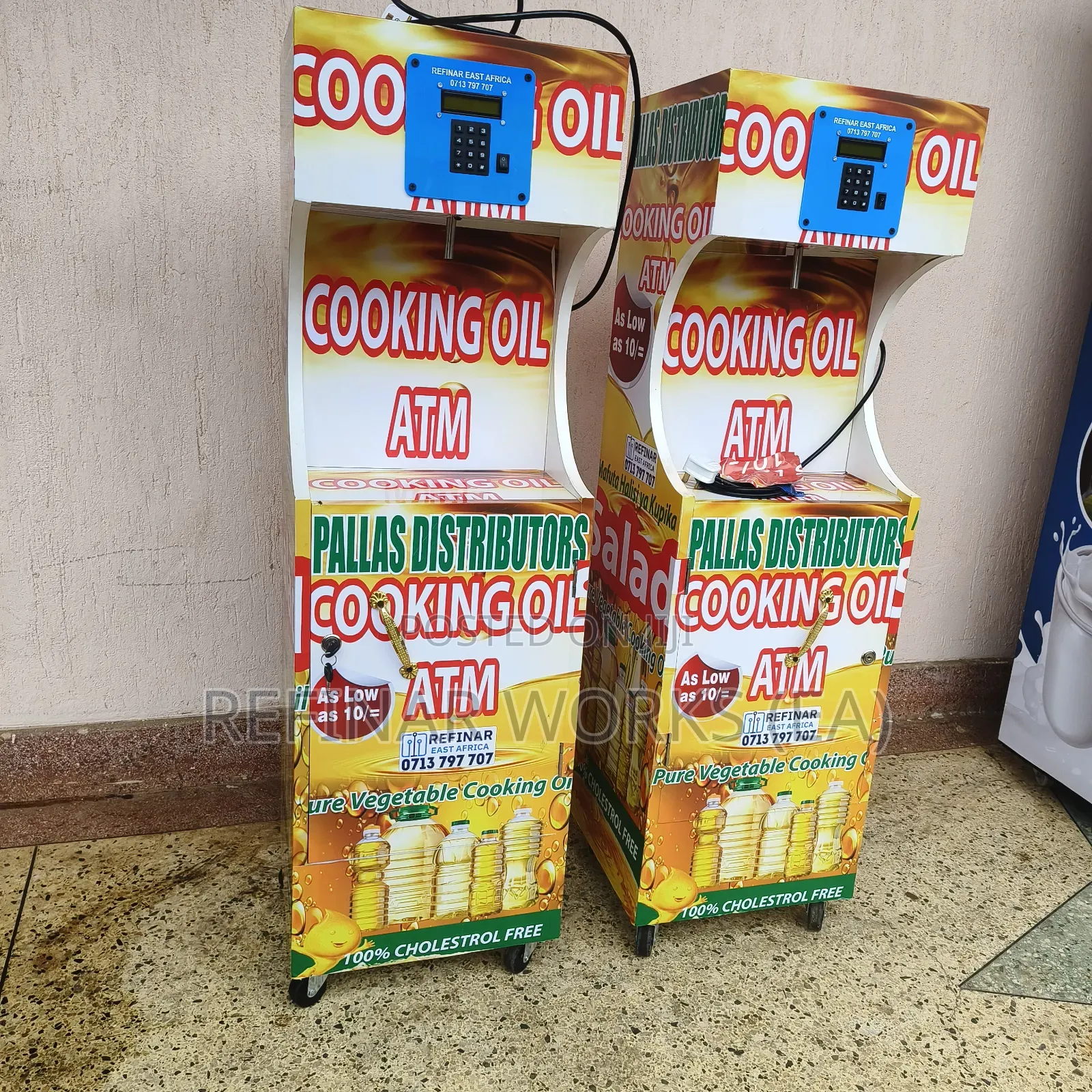 Oil Vending Machine | Salad Oil Atm for Business