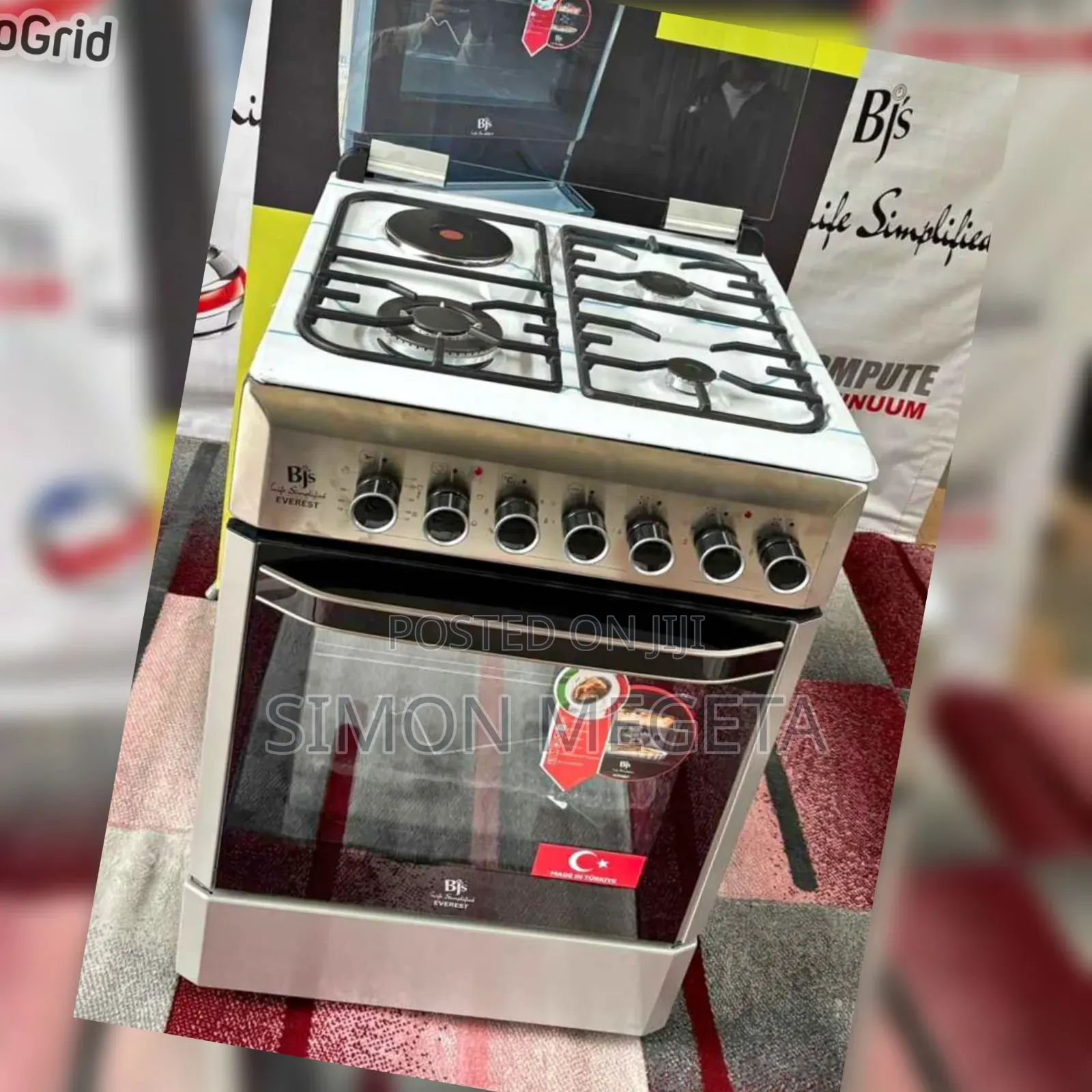 Available BJS Inox Everest 60 by 60 Cooker