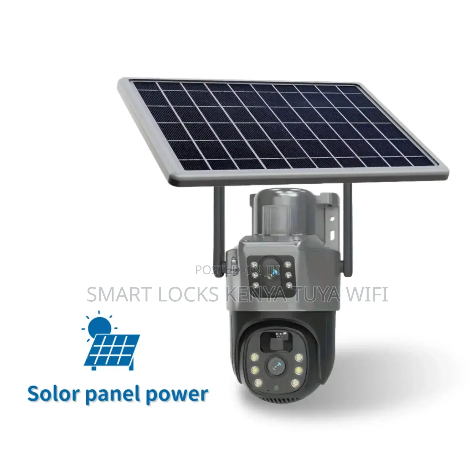 Solar Camera, Hd, Motion Detection, Night Vision, Ip66 Water Proof,
