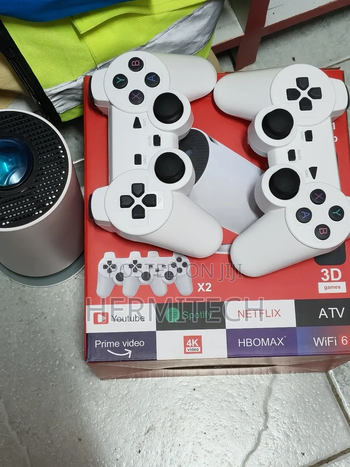 High Performance Gaming Projector Bluetooth Wireless Wifi Connection