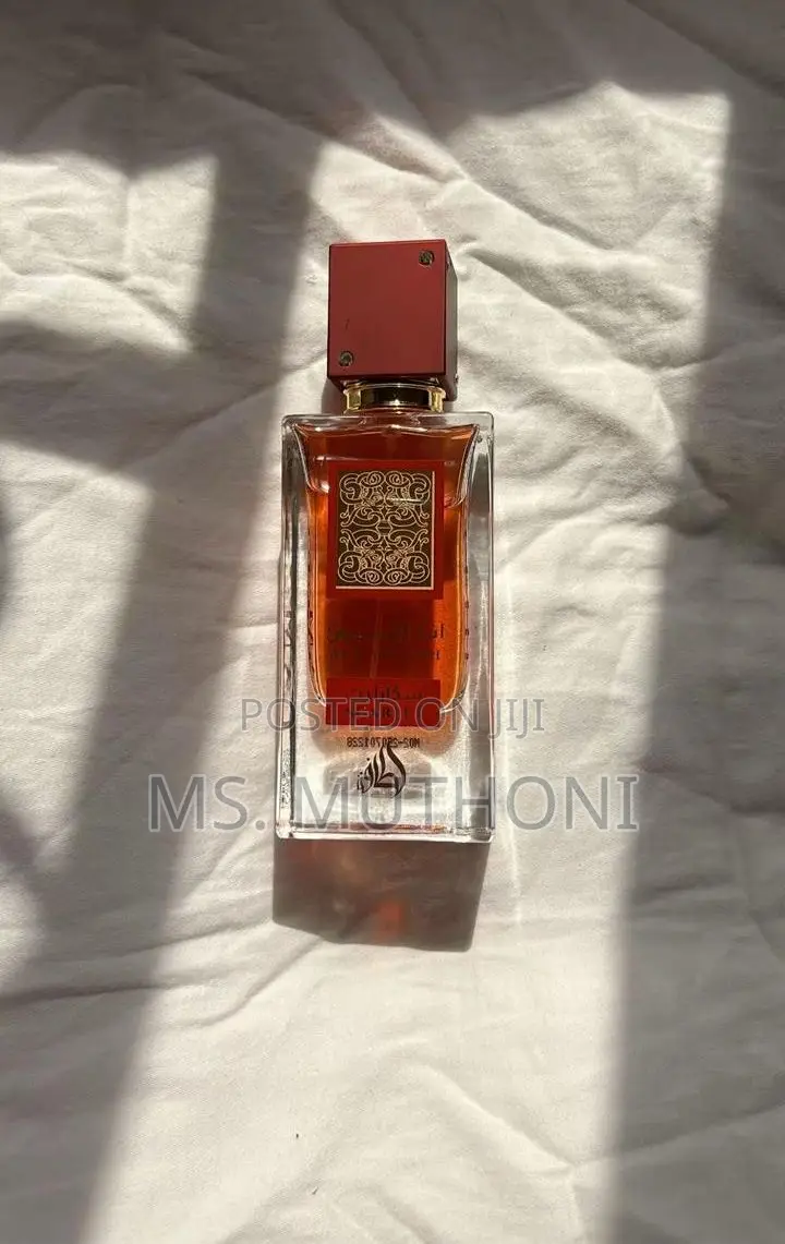 Lattafa Ana Abiyedh Scarlet, a Unisex Floral Fruity Gourmand Fragrance