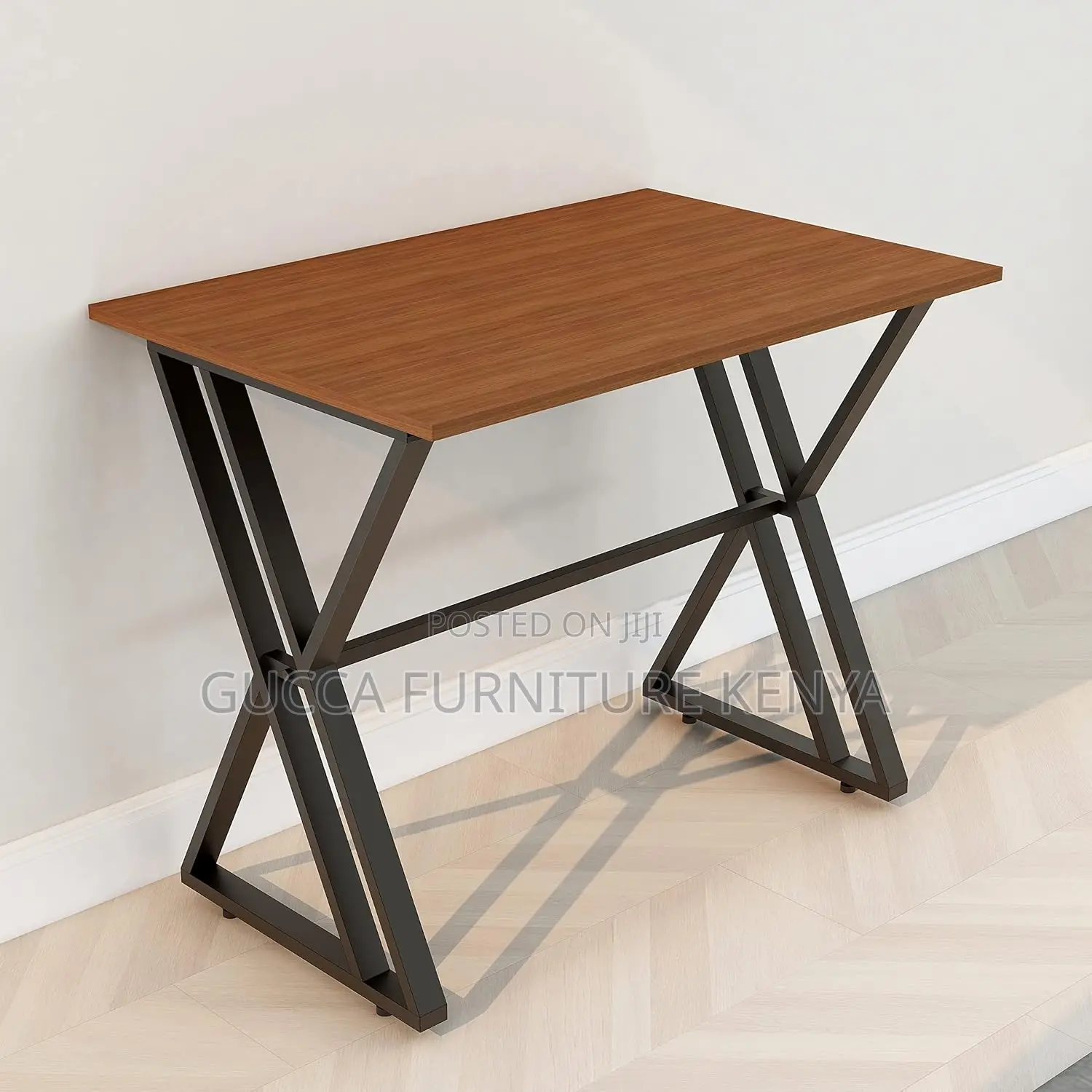 Clerical Customized Computer Desk With Steel Legs