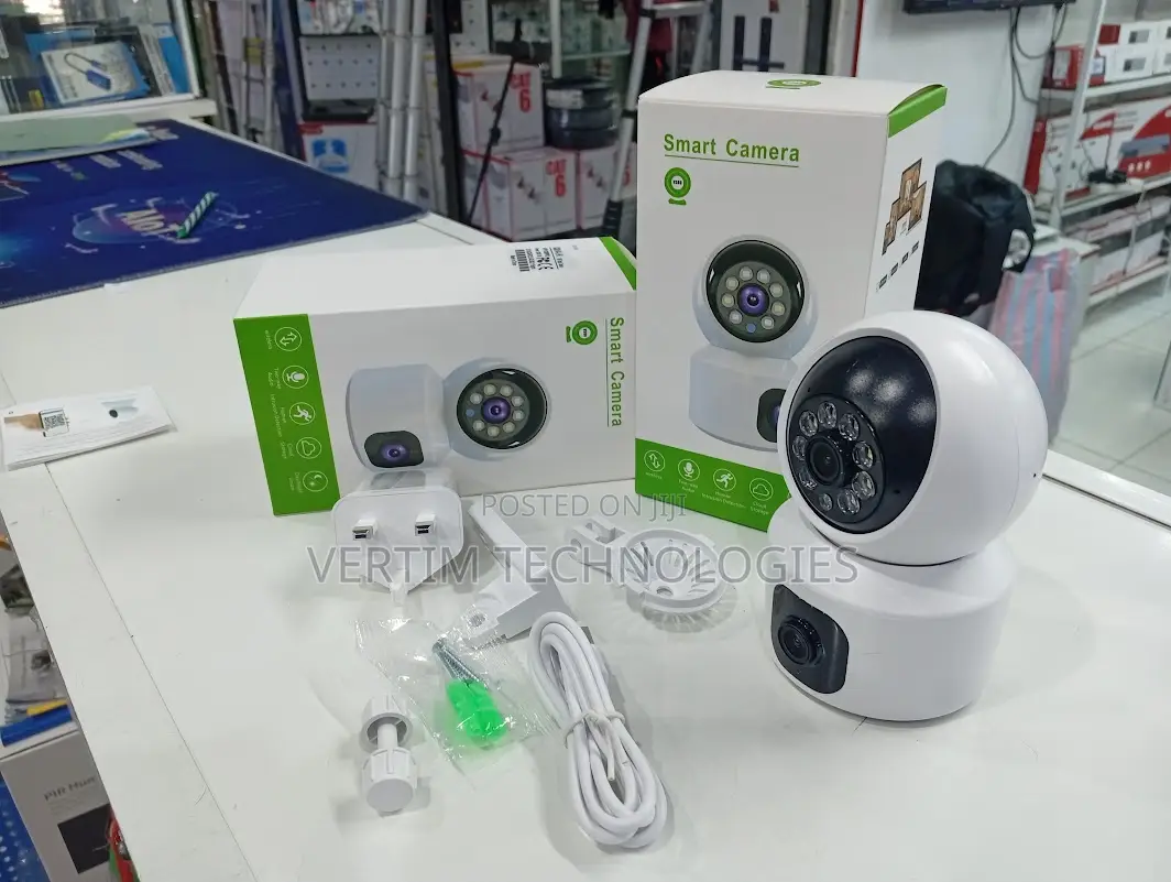 Wifi V380 Dual Lens Nanny Baby Monitor Camera 2mp