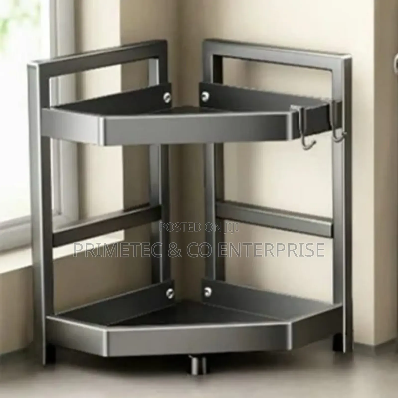 2tier Multifunctional Countertop Kitchen Corner Storage Rack